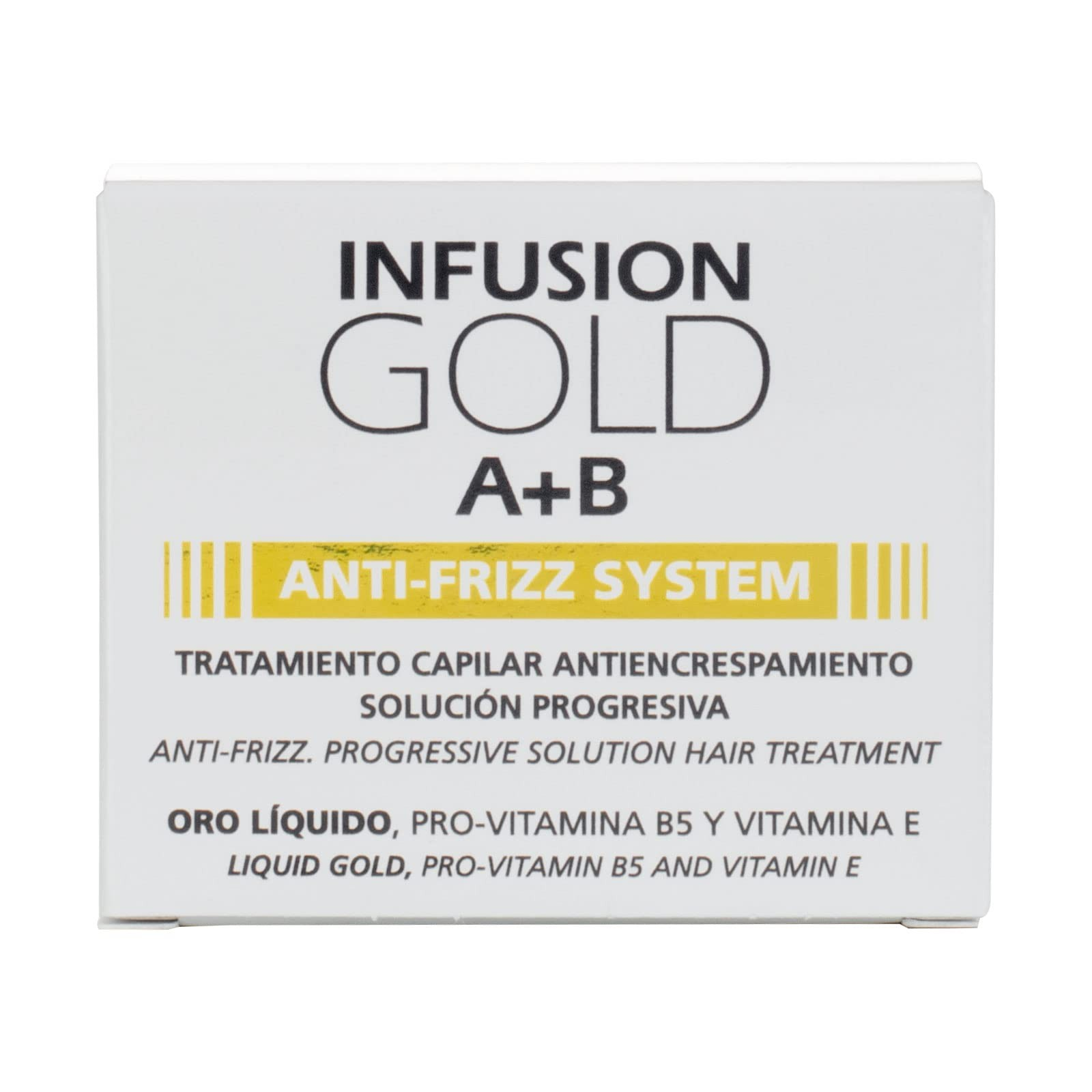 Tahe botanic infusion gold A+B  tratamiento anti-frizz 2x10ml