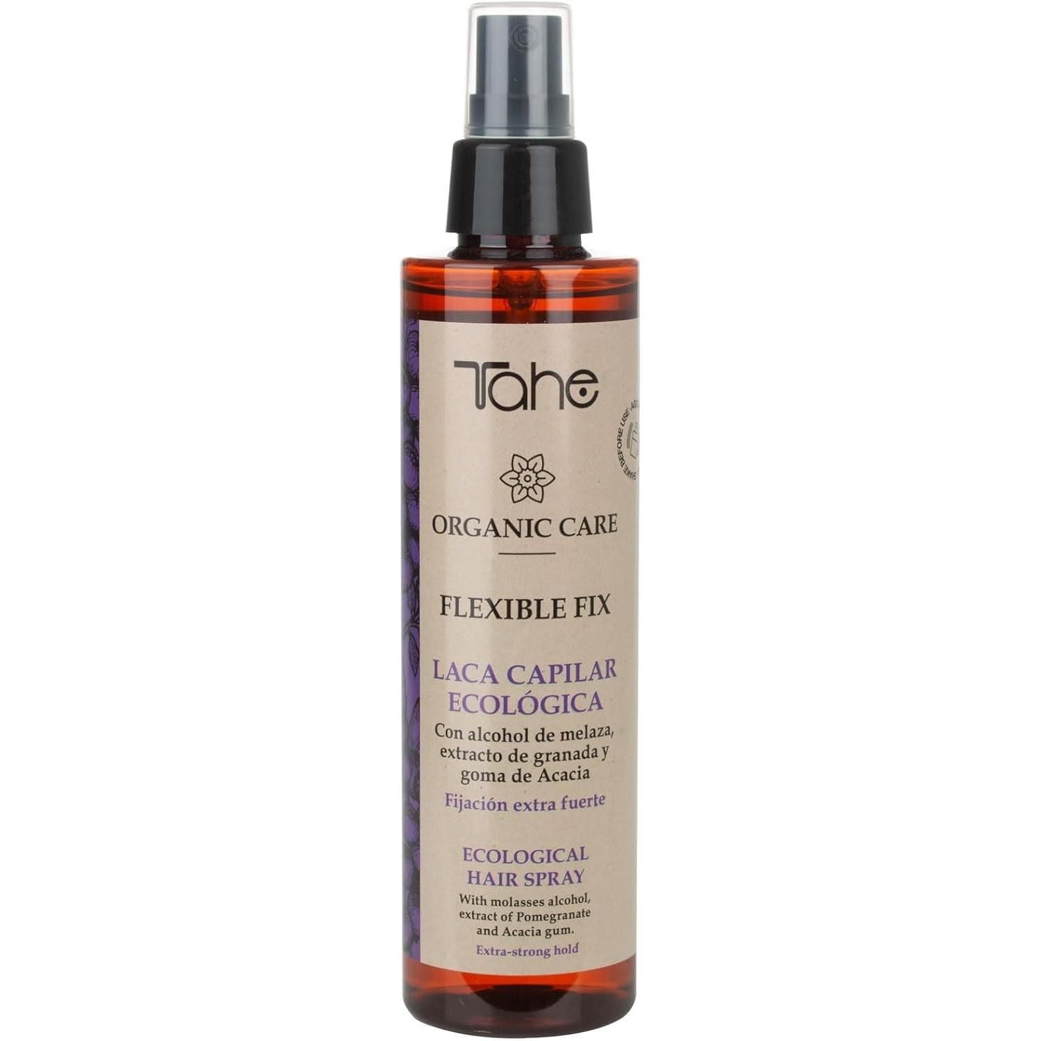Tahe organic care flexible fix laca capilar ecológica 200ml