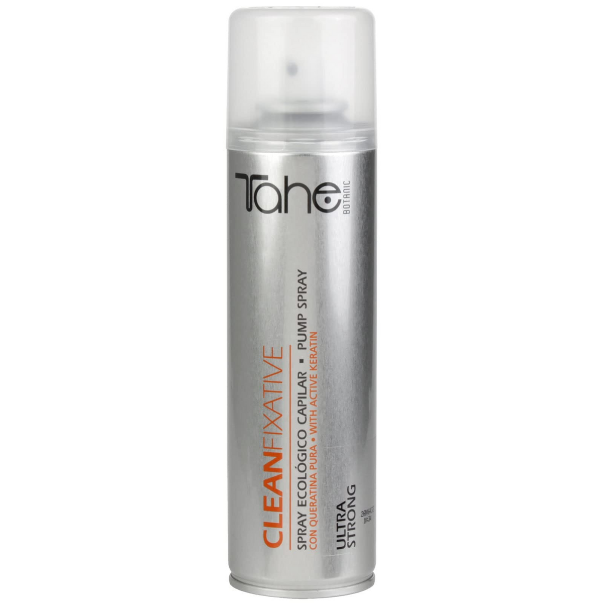 Tahe clean fixative spray fijador ecológico capilar ultra fuerte fuerte 250ml