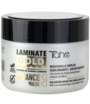 Tahe Balance Mask Laminate Gold Mascarilla equilibrante disciplinadora 300ml