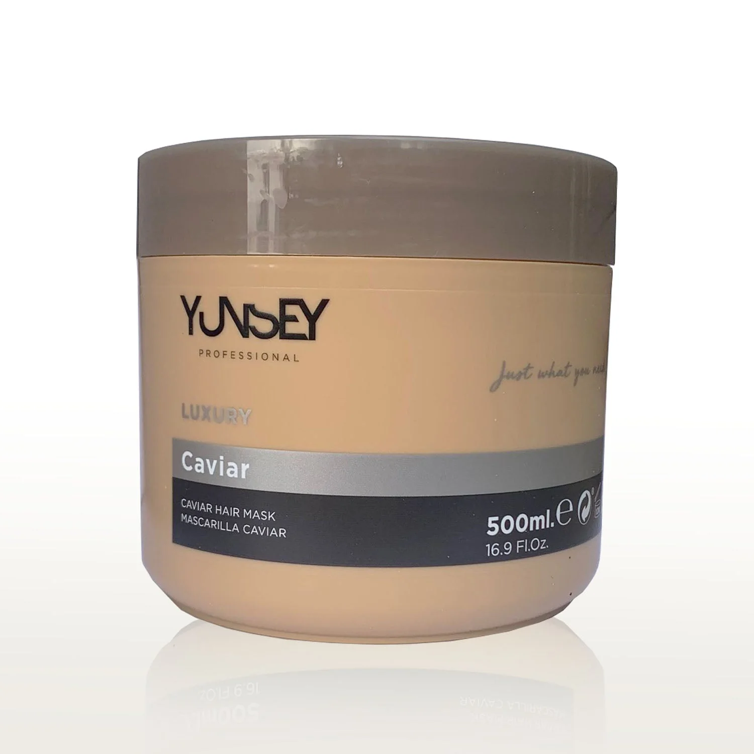 Yunsey Mascarilla reparadora capilar con extractos de caviar 500ml