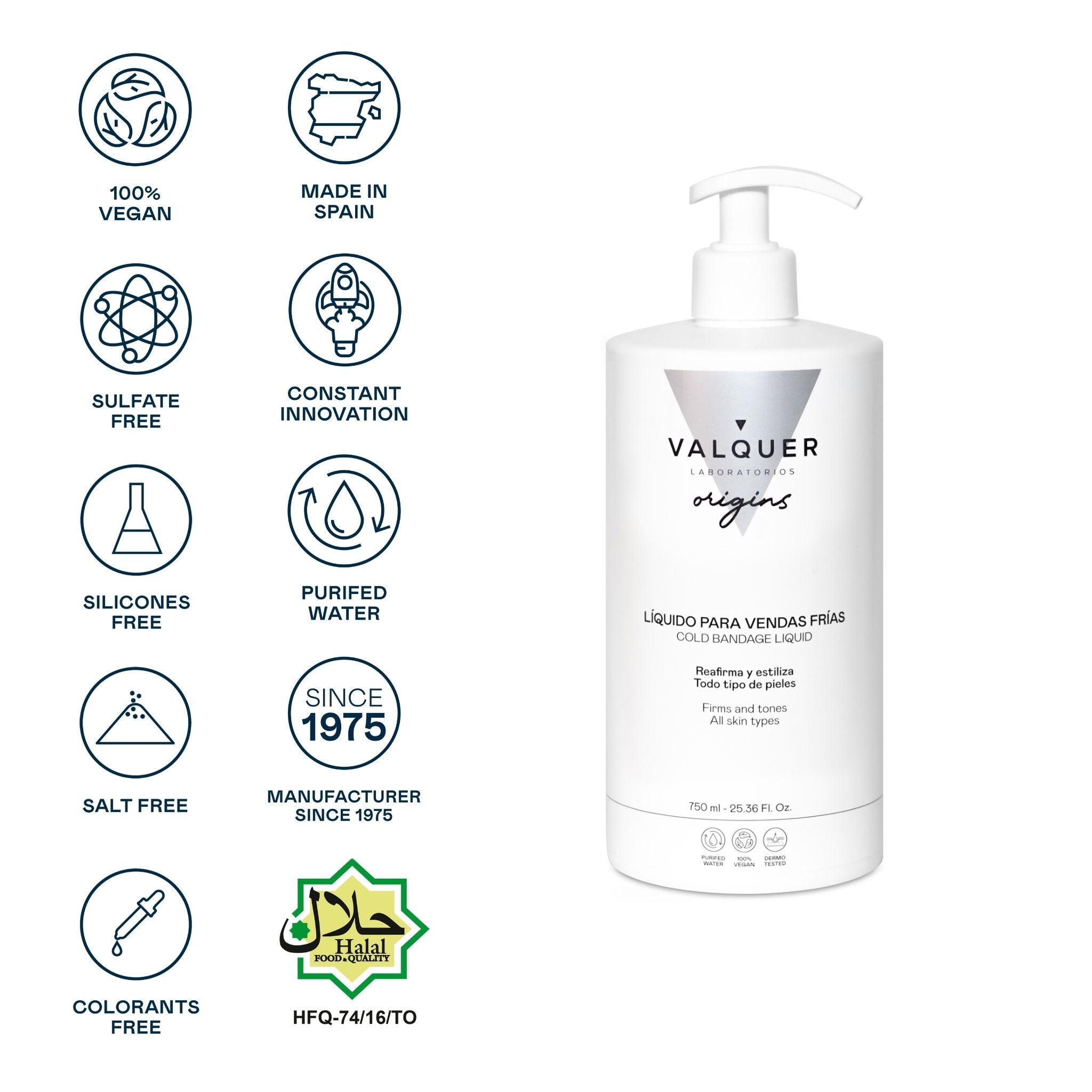 Líquido para vendas frías - 750 ml