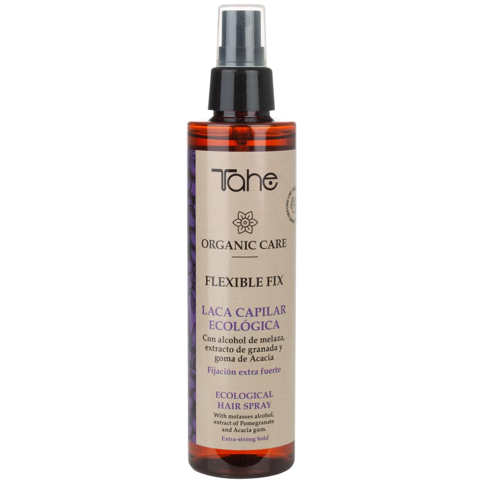 Tahe organic care flexible fix laca capilar ecológica 200ml