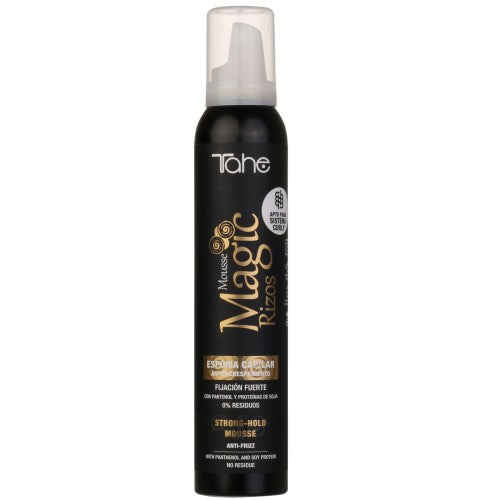 Tahe Espuma De Fijación Fuerte Y Flexible Magic Rizos 200ml