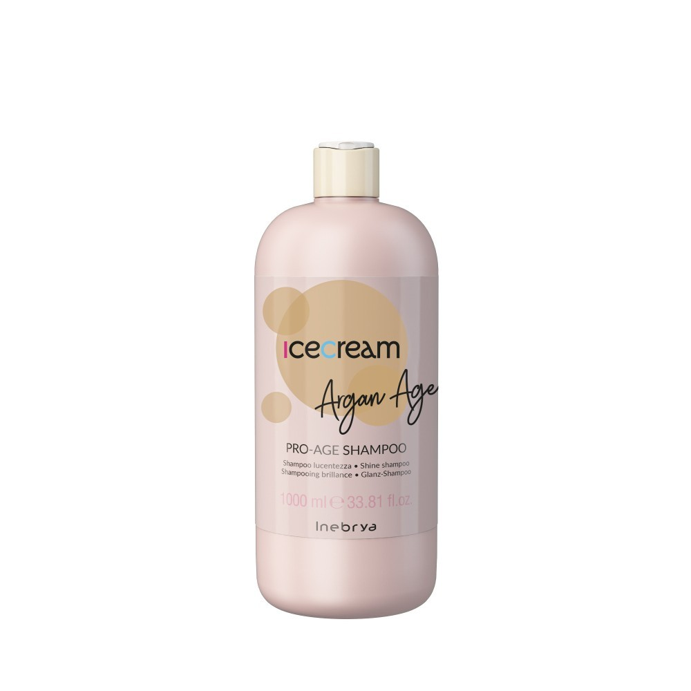 Inebrya Argan-Age Champú Brillo Con Aceite de Argan 1000ml