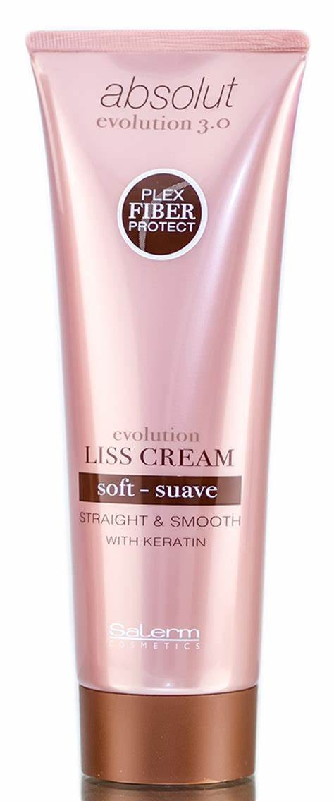 Salerm cosmetics absolut evolution 3.0 plex fiber protect crema alisante fuerte 250ml