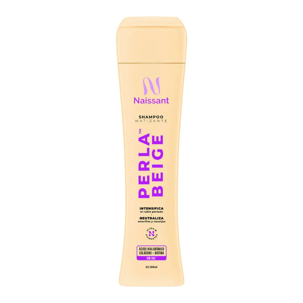 Naissant champú matizante perla beige 300ml