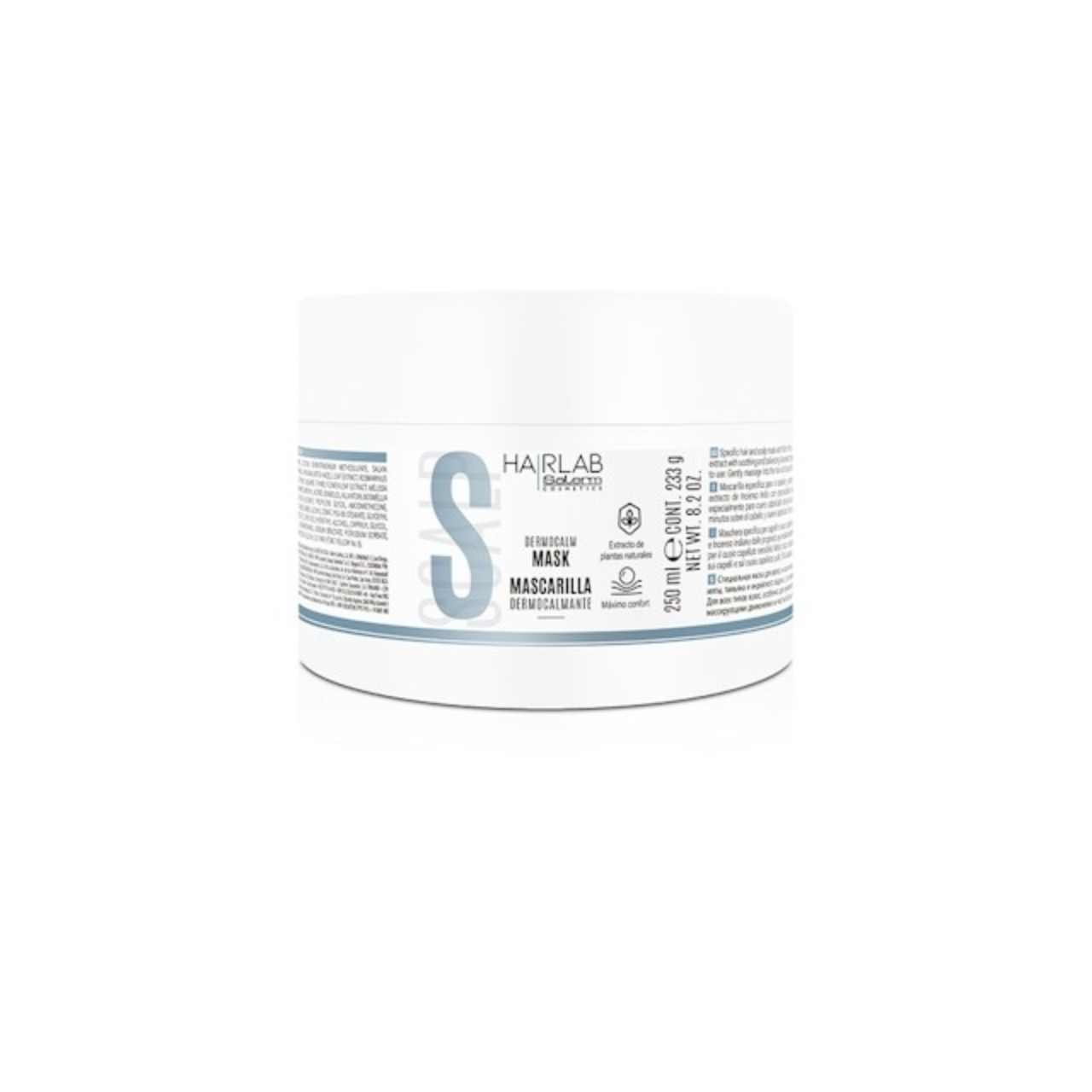 Salerm cosmetics hair lab mascarilla dermocalmante 250ml