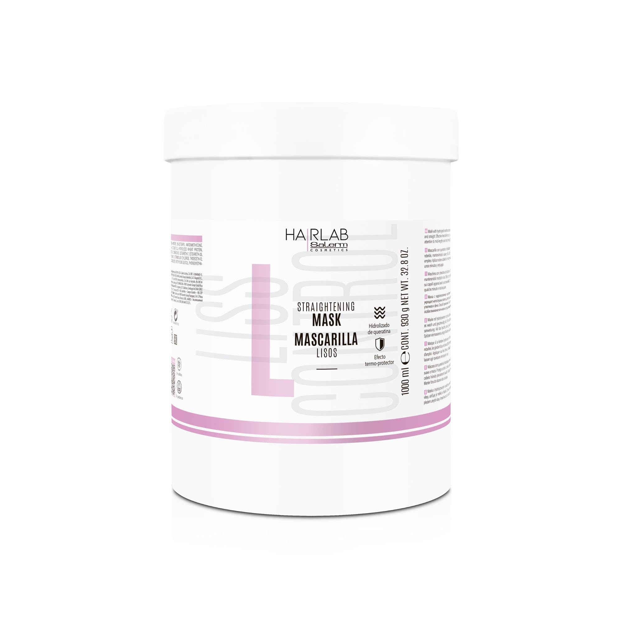 Salerm cosmetics hair lab mascarilla cabellos lisos