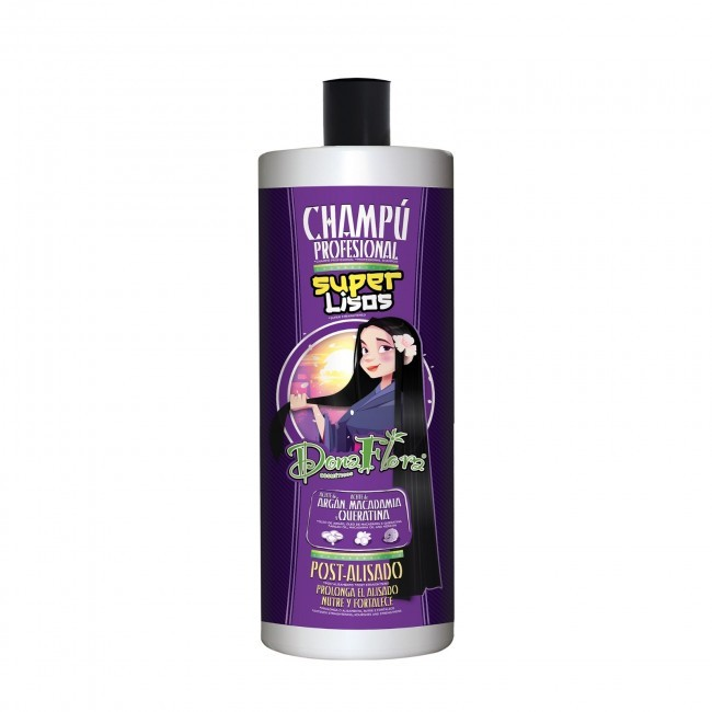 Dona flora champú post alisado super lisos 1000ml