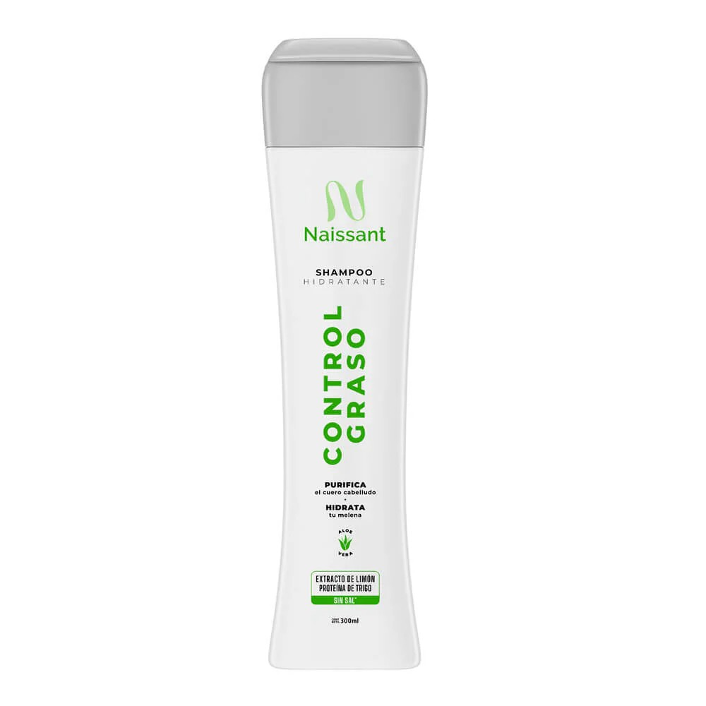 Naissant champú hidratante cabellos grasos 300ml