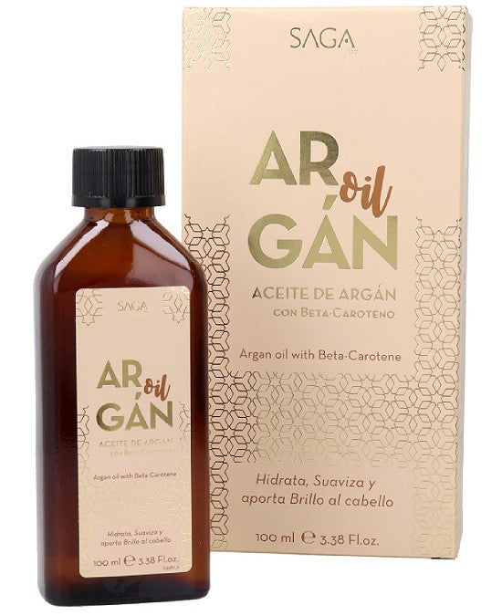 saga pro aceite de argán con beta-carotene 100ml