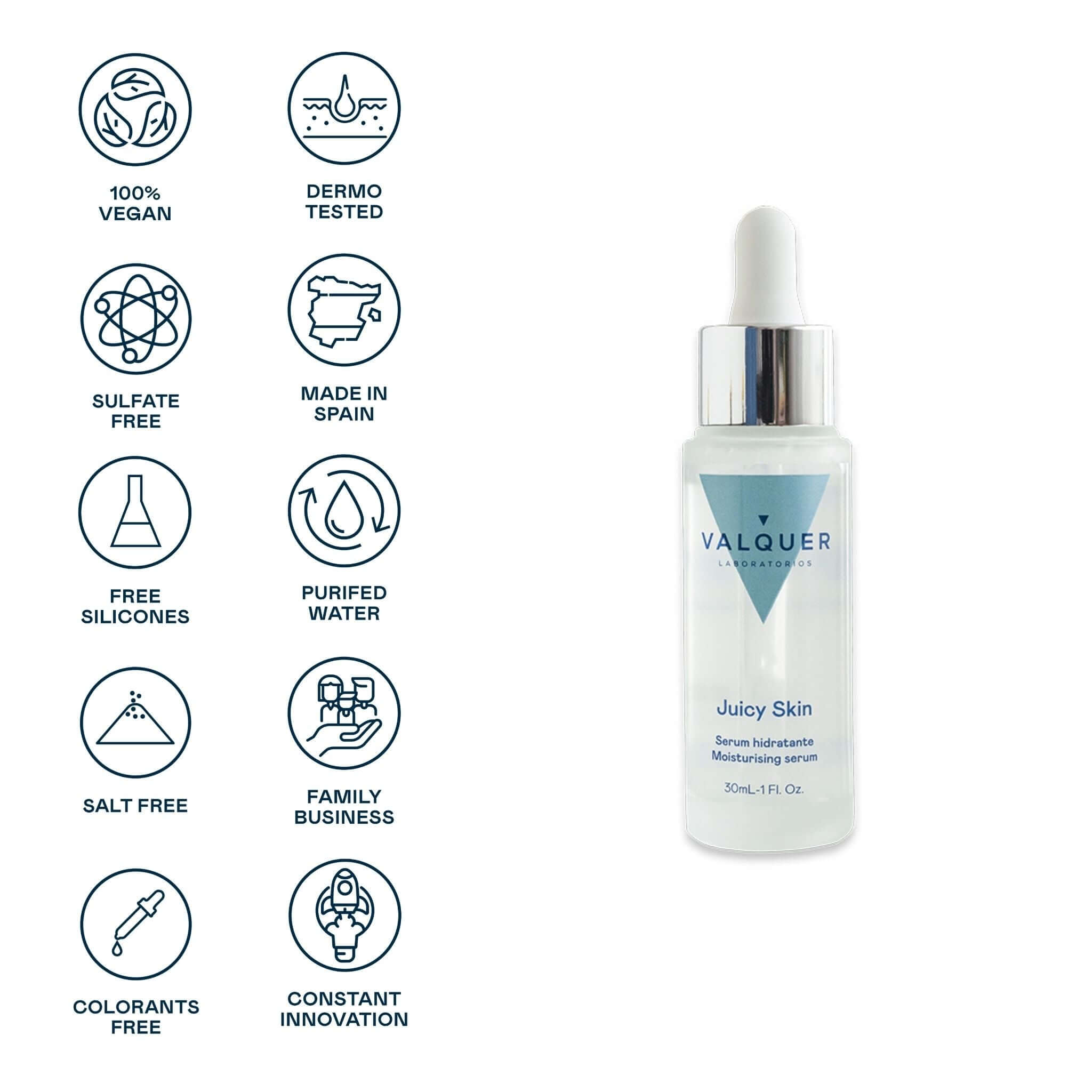 Sérum facial hidratante - 30 ml