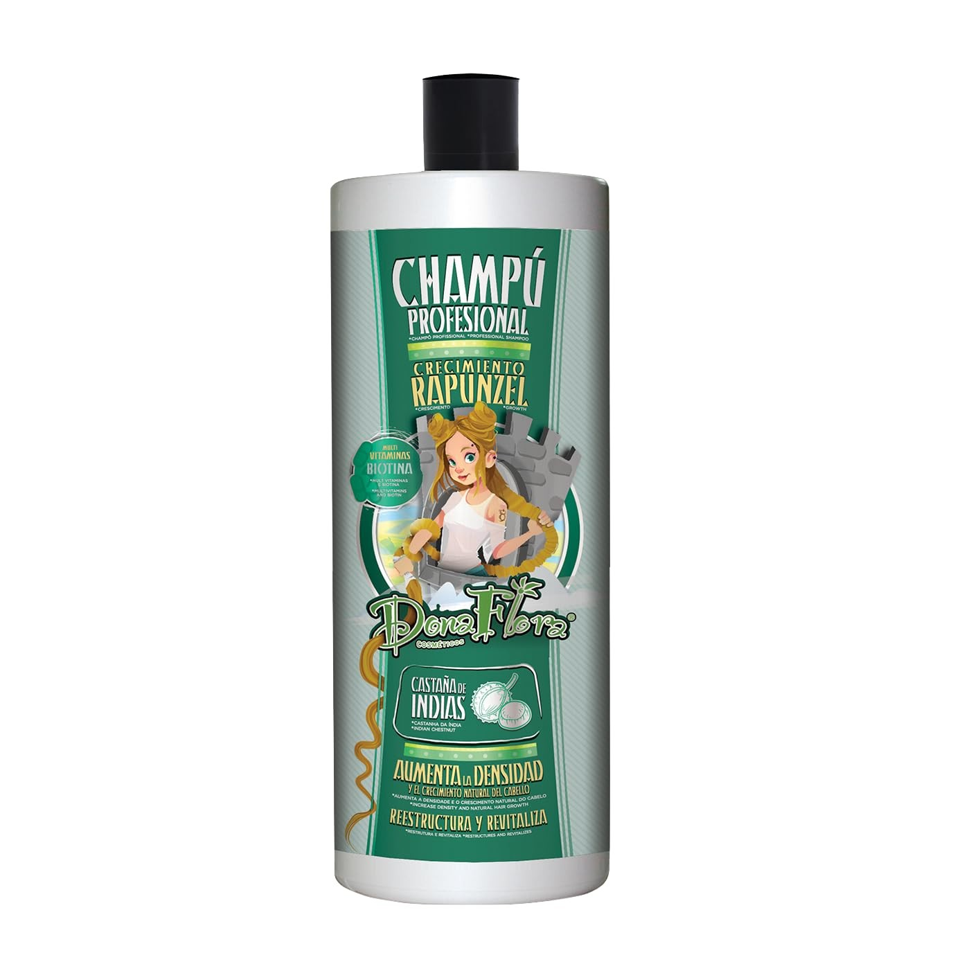 Dona flora champú Rapunzel crecimiento 1000ml