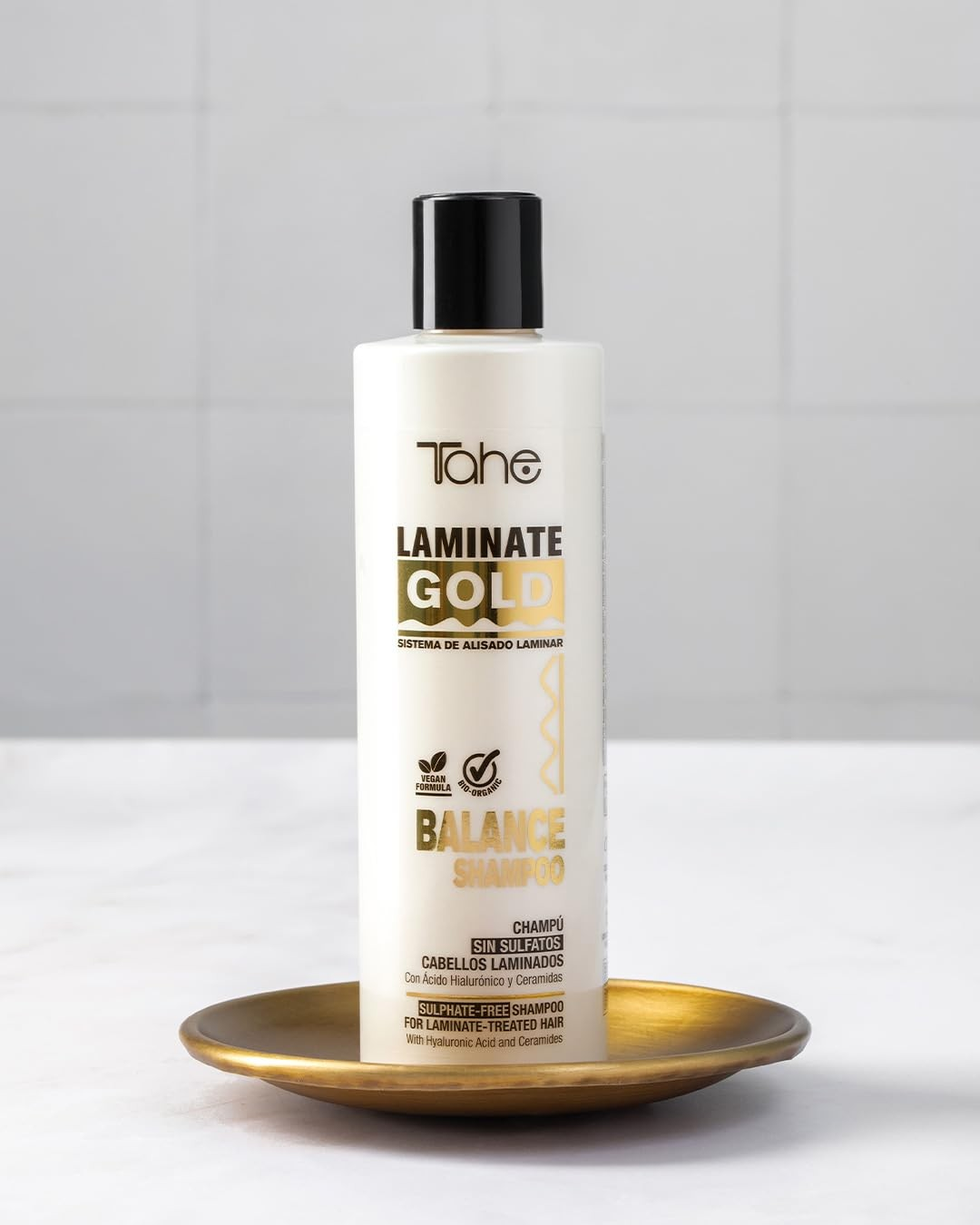 TAHE Laminate Gold Champú Balance sin sulfatos 300ml