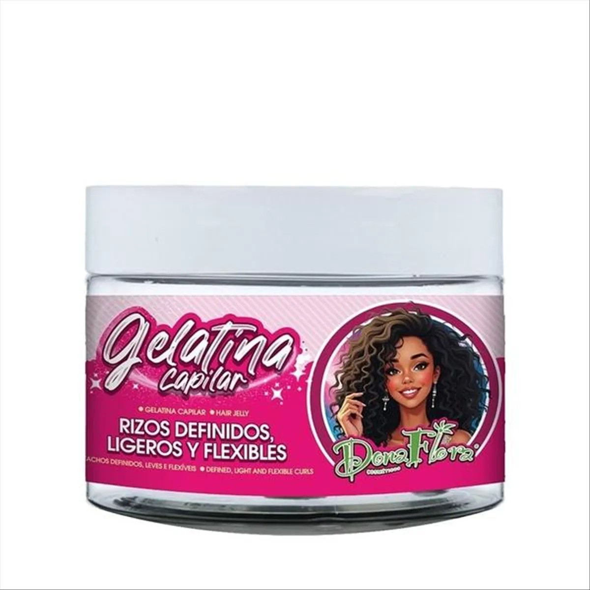 Dona flora magic curls gelatina capilar rizos definidos 500ml