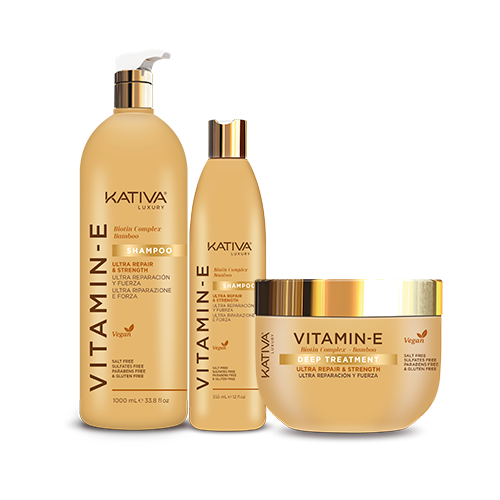 Kativa acondicionador biotina bamboo vitamin E