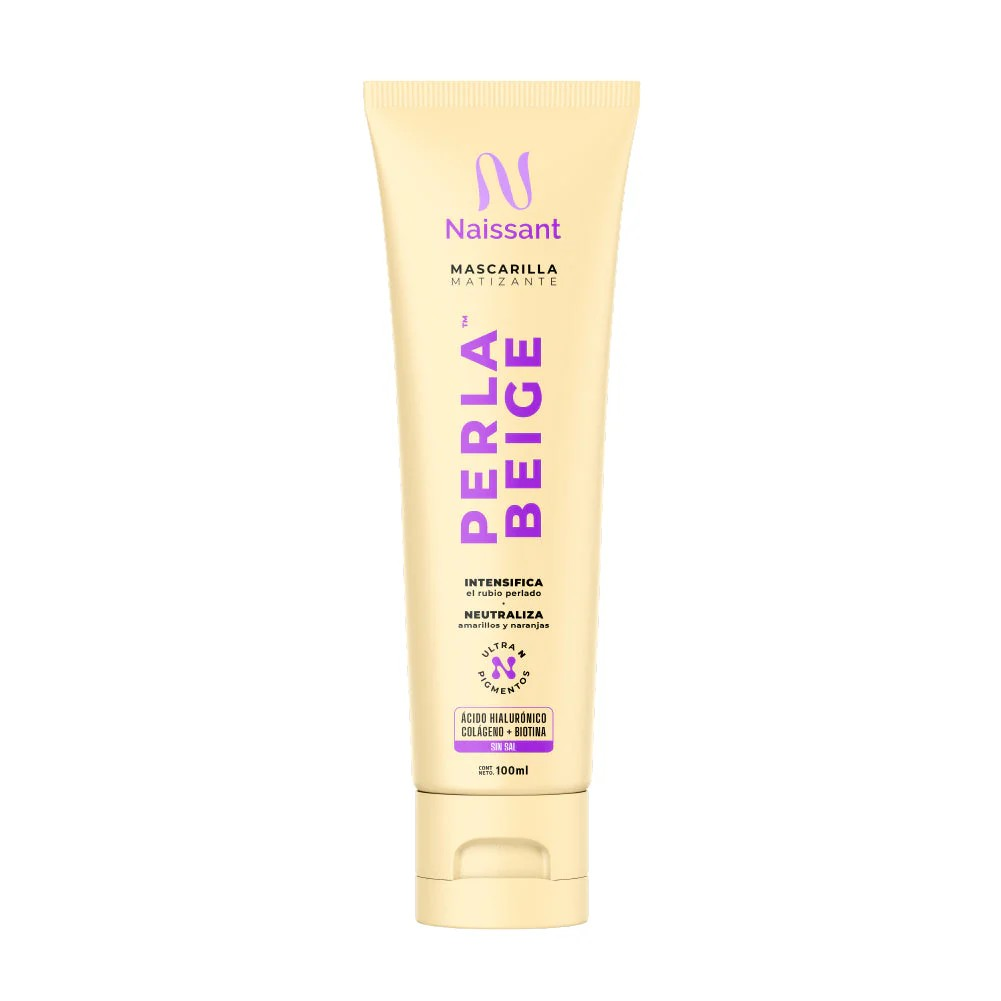 Naissant mascarilla matizante perla beige 100ml