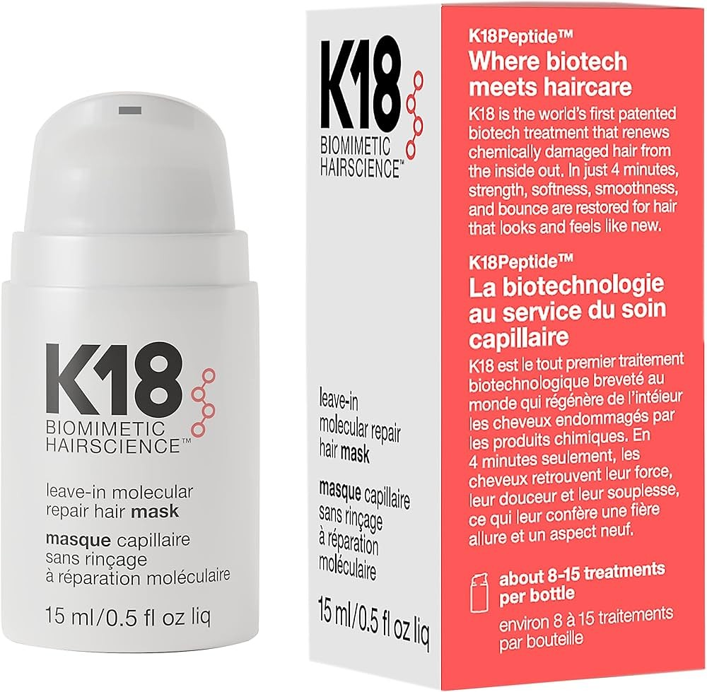 K18 Biomimetic Hairscience mascarilla molecular reparadora sin aclarado 15ml