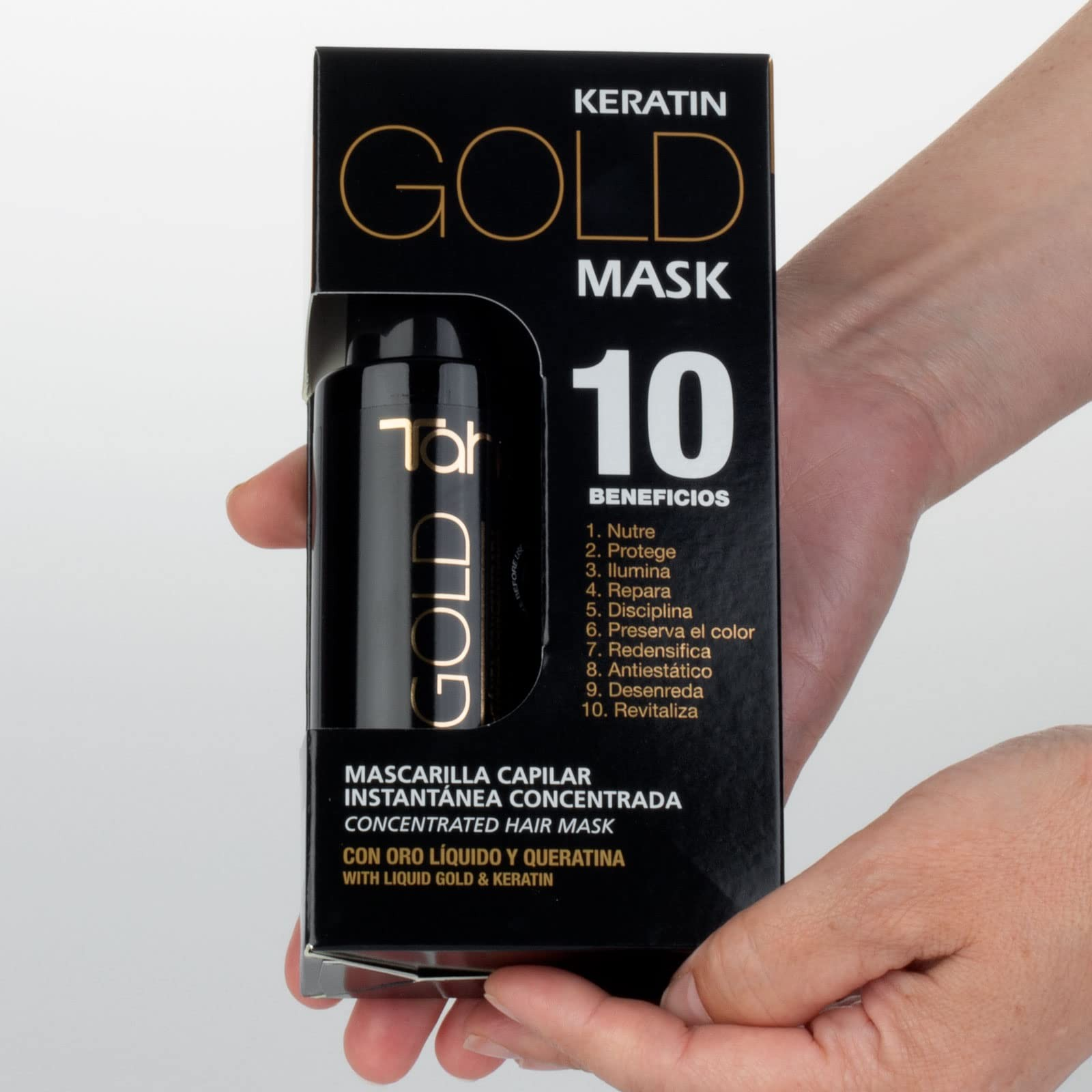 TAHE Botanic Keratin Gold mascarilla multi beneficios 125ml