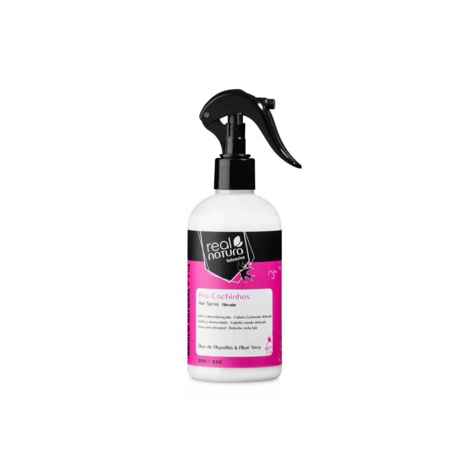 Real natura spray capilar Pro-cachinhos spray desenredante 300ml