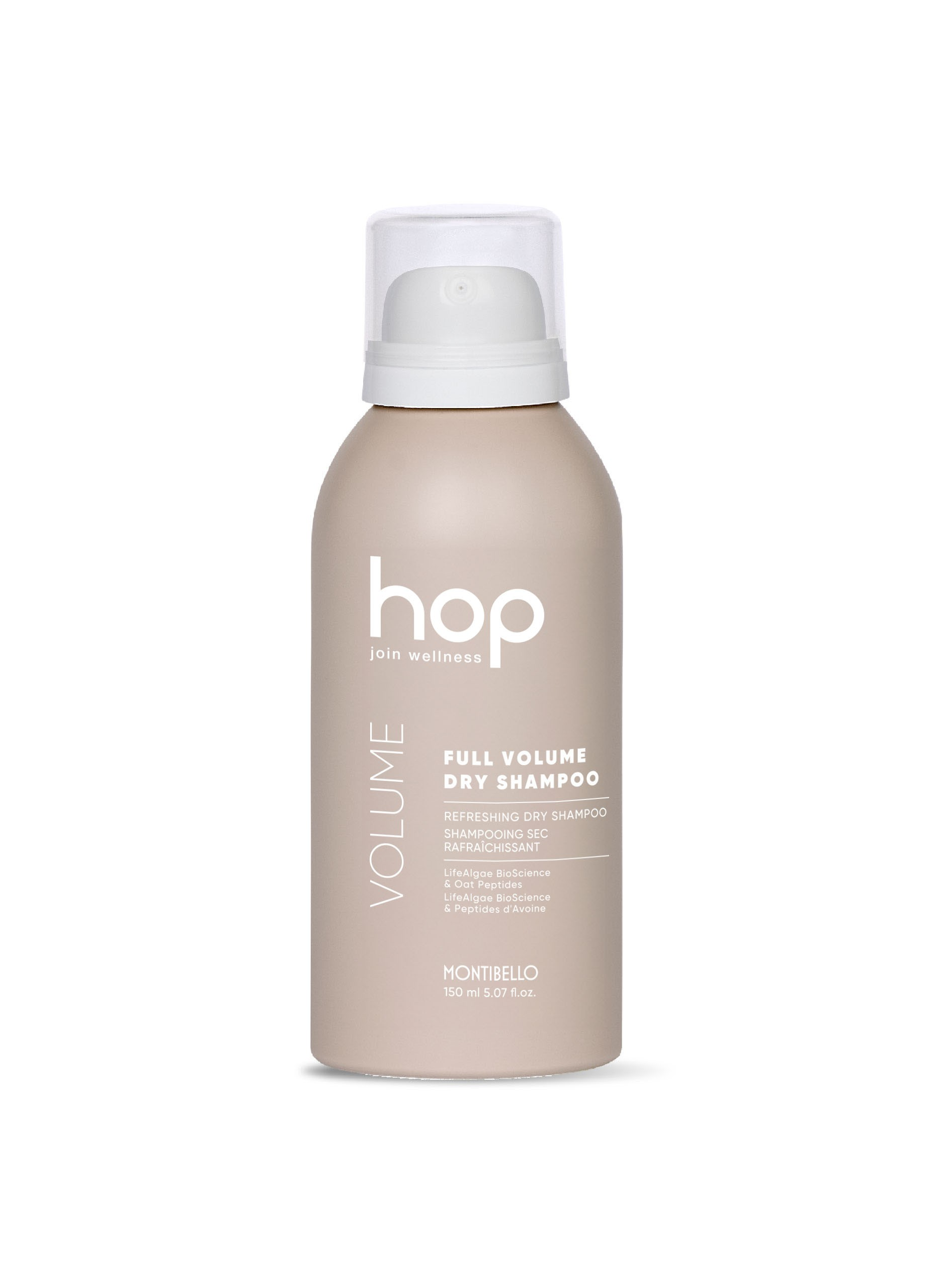 Montibello hop join wellness full volume dry champú en seco 150ml