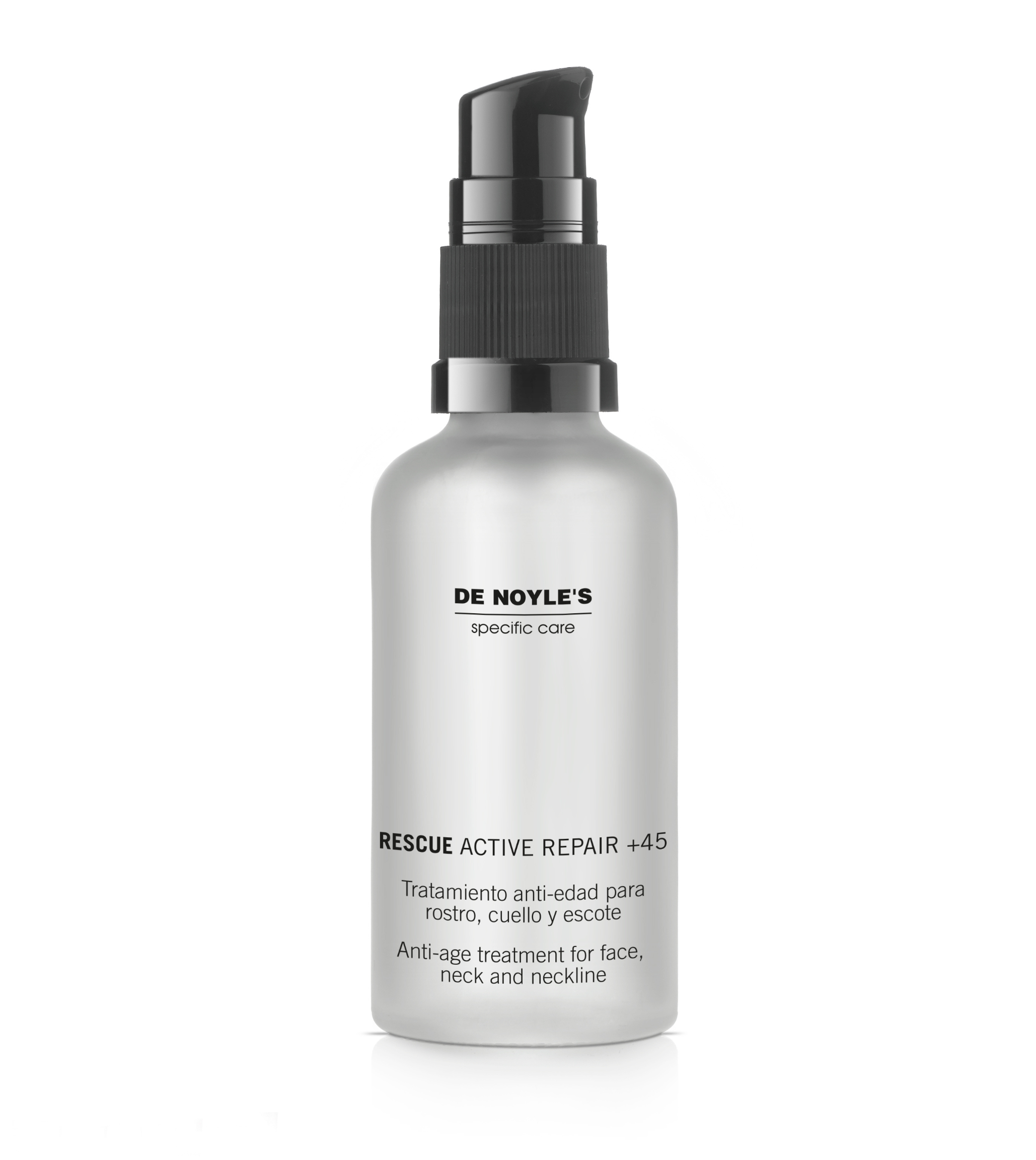 DE NOYLE'S Rescue Active Repair +45 Tratamiento anti-edad para rostro, cuello y escote 50ml