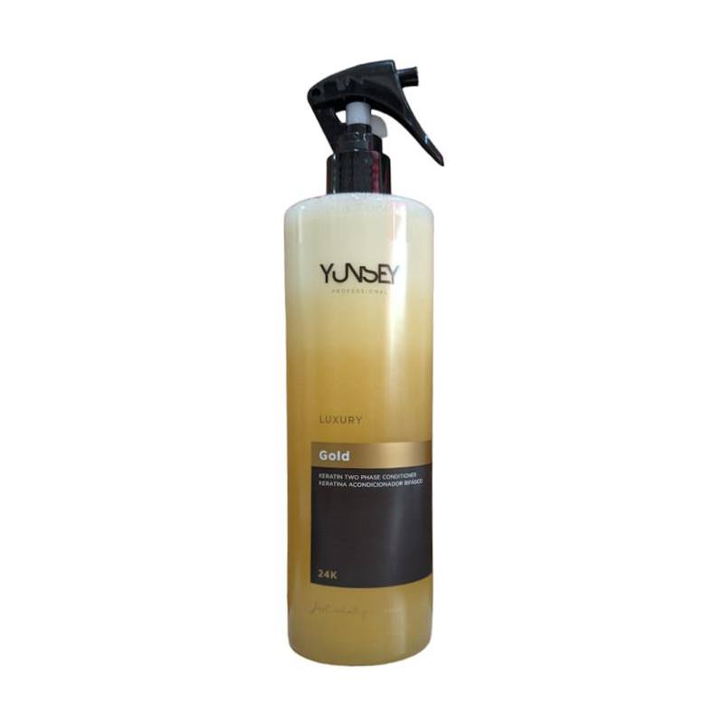 Yunsey luxury gold acondicionador bifásico keratina 500ml