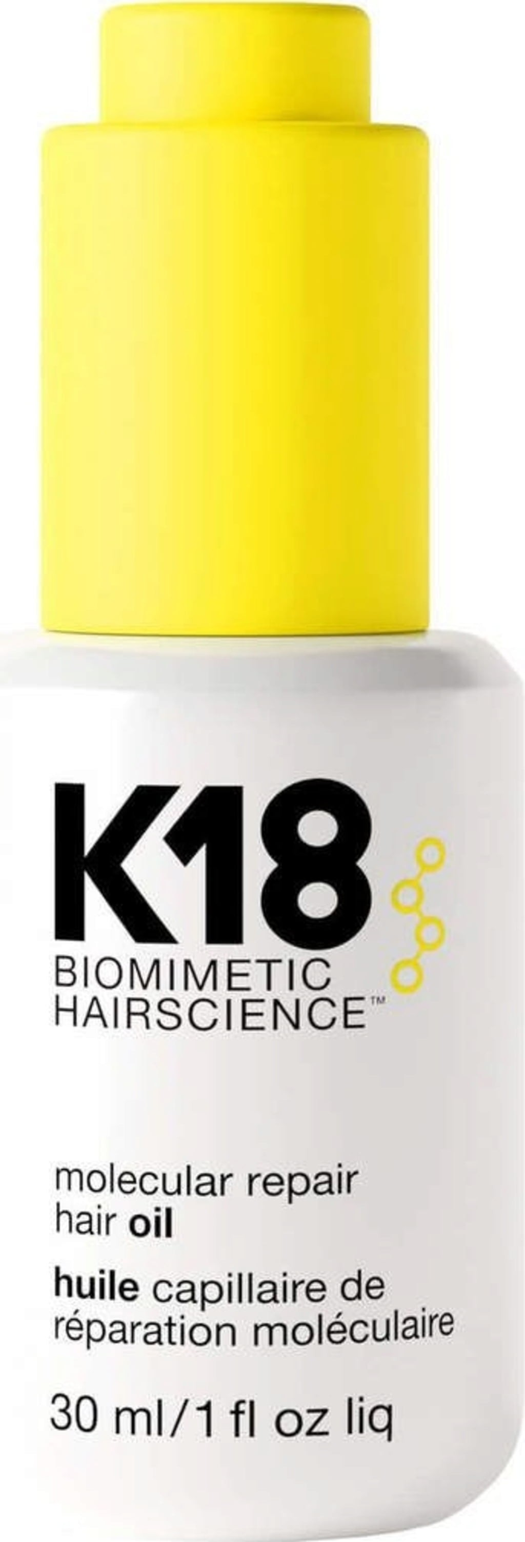 K18 Biomimetic Hairscience aceite de reparación molecular 30ml