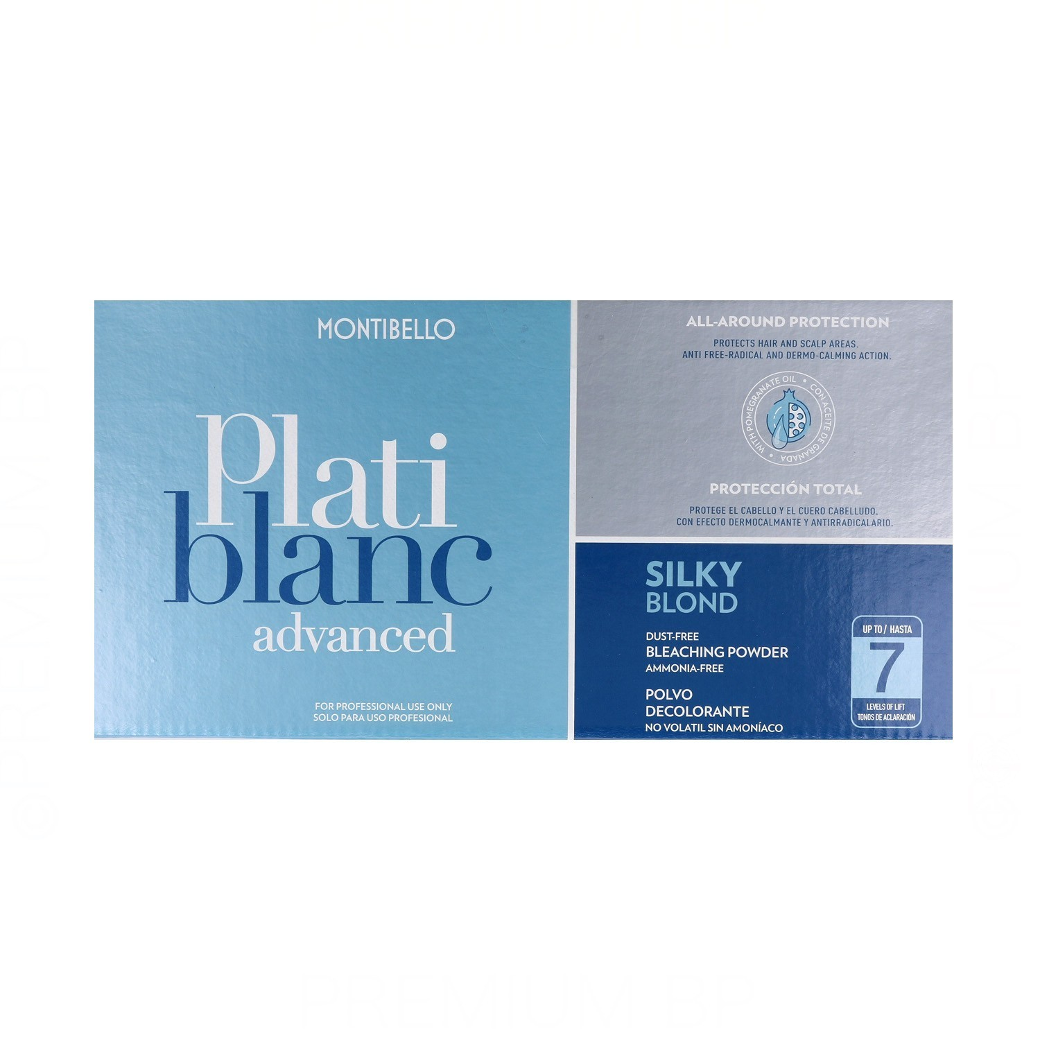 Montibello platiblanc advance decoloración no volátil hasta 7 tonos 2x500g