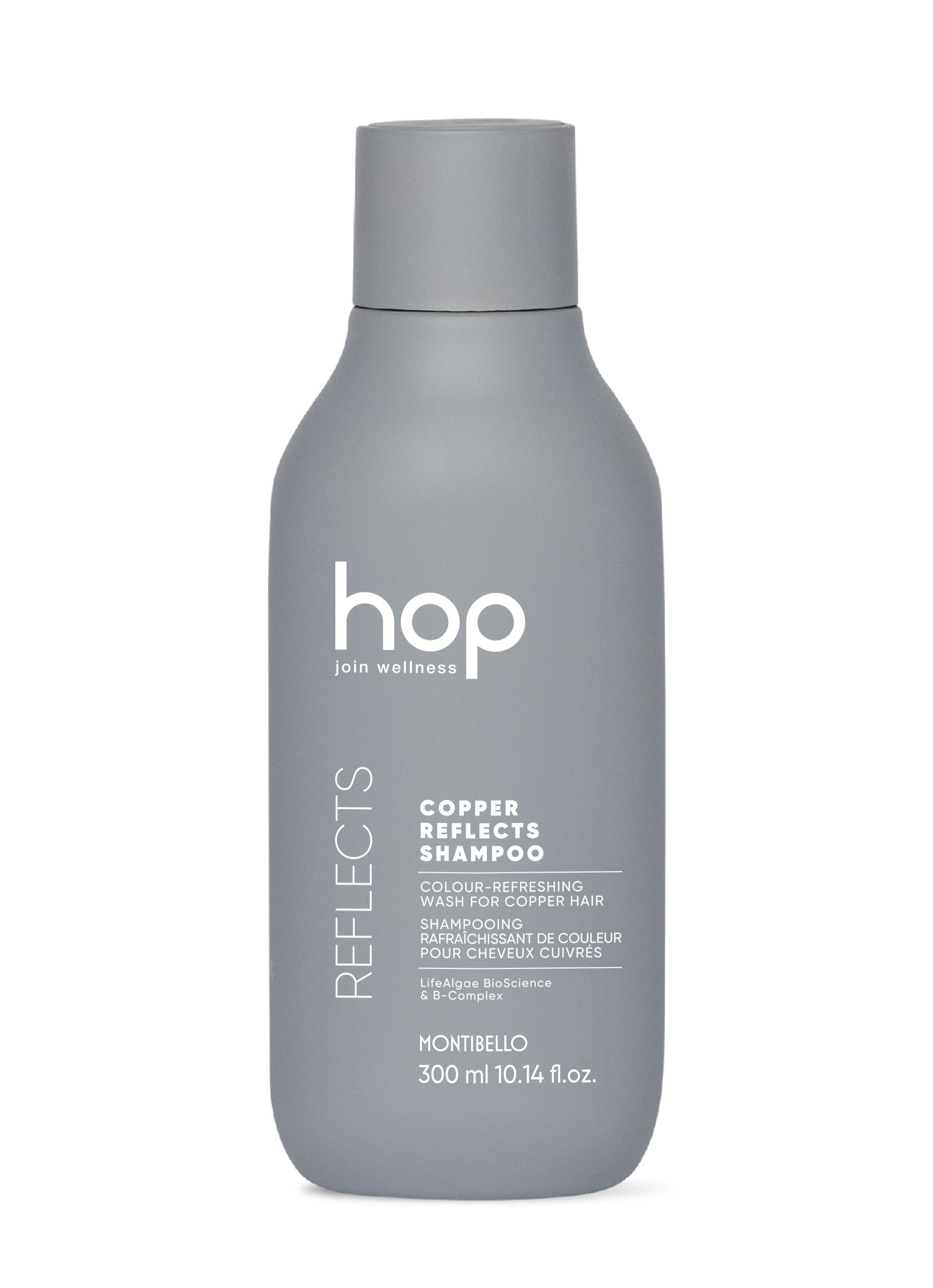 Montibello hop join wellness champú reflejos cobrizos 300ml