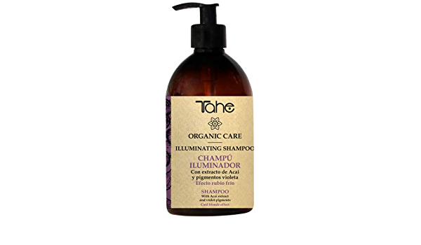 Tahe Organic Care Champú Illuminating Rubios Fríos - peluofertas 
