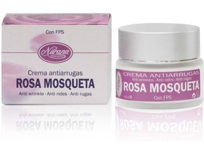 Crema Antiarrugas Rosa Mosqueta 50ml - peluofertas 