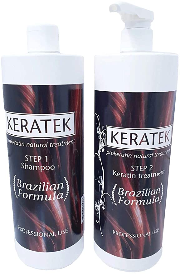 Keratek Prokeratin Alisado Brasileño Paso Uno y Dos 100 ml - peluofertas 