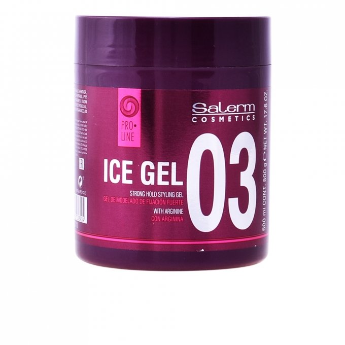 Salerm Cosmetics Ice Strong Styling Gel Fijador 500 ml - peluofertas