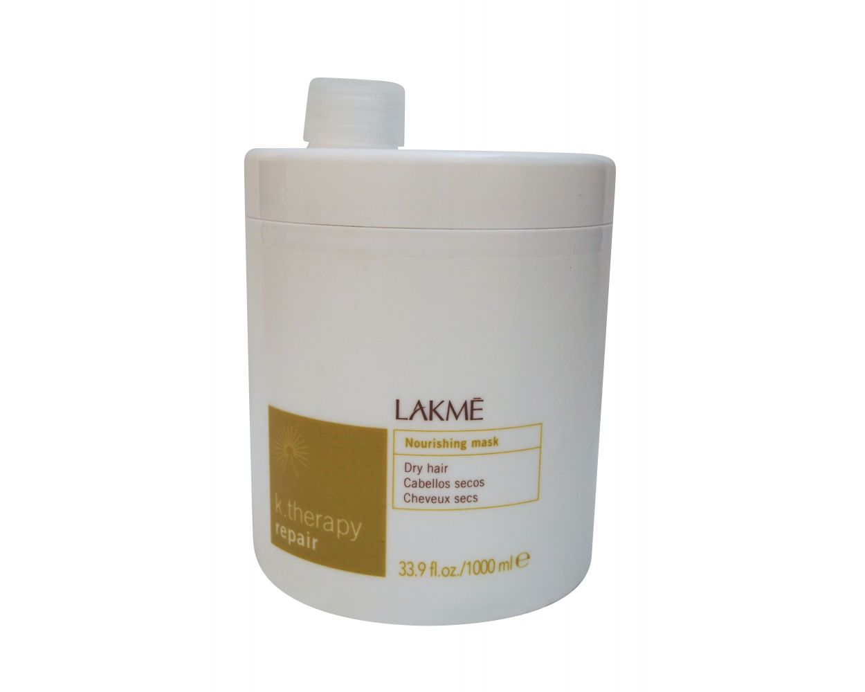 K.Therapy Repair Nourishing mask Dry Hair Lakme 1000 ml - peluofertas 