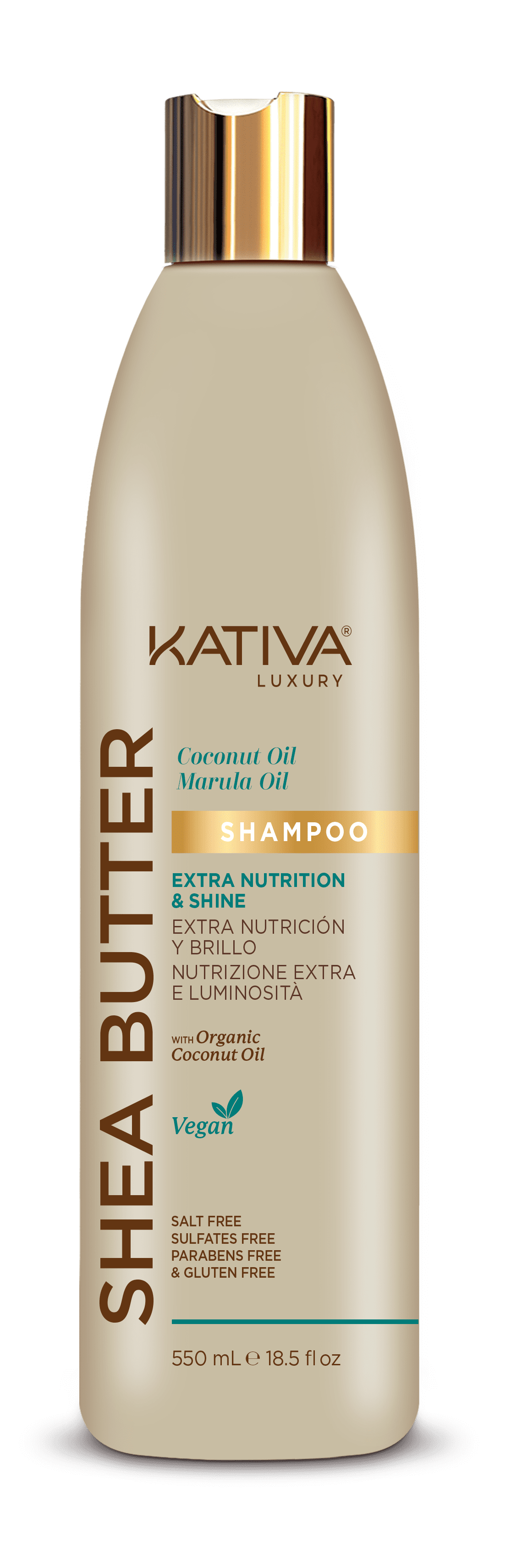 Kativa champú coco y marula shea butter