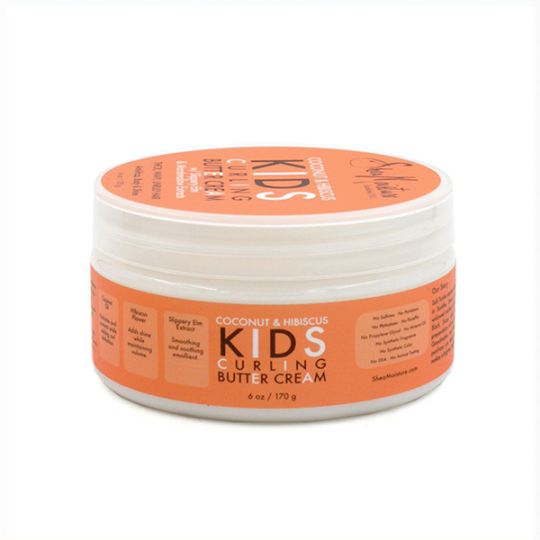  Curling Butter Coconut & Hibiscus Kids Shea Moisture 170G - peluofertas