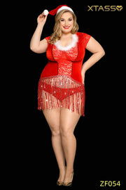 disfraz de navidad curvy