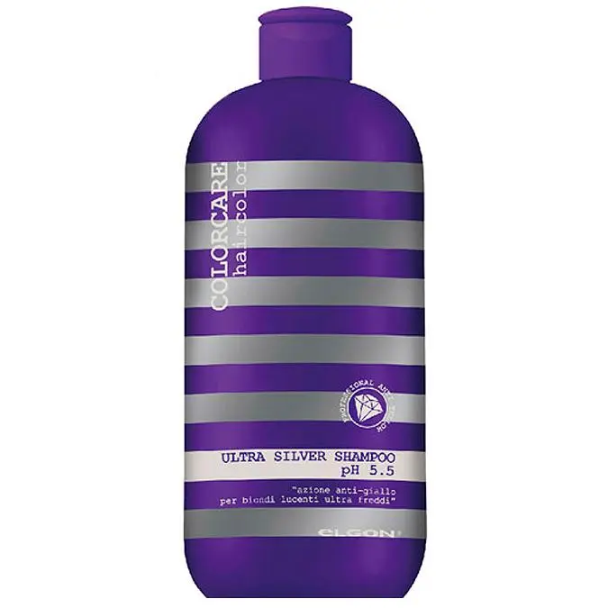 ELGON silver shampoo colorcare anti-amarillo