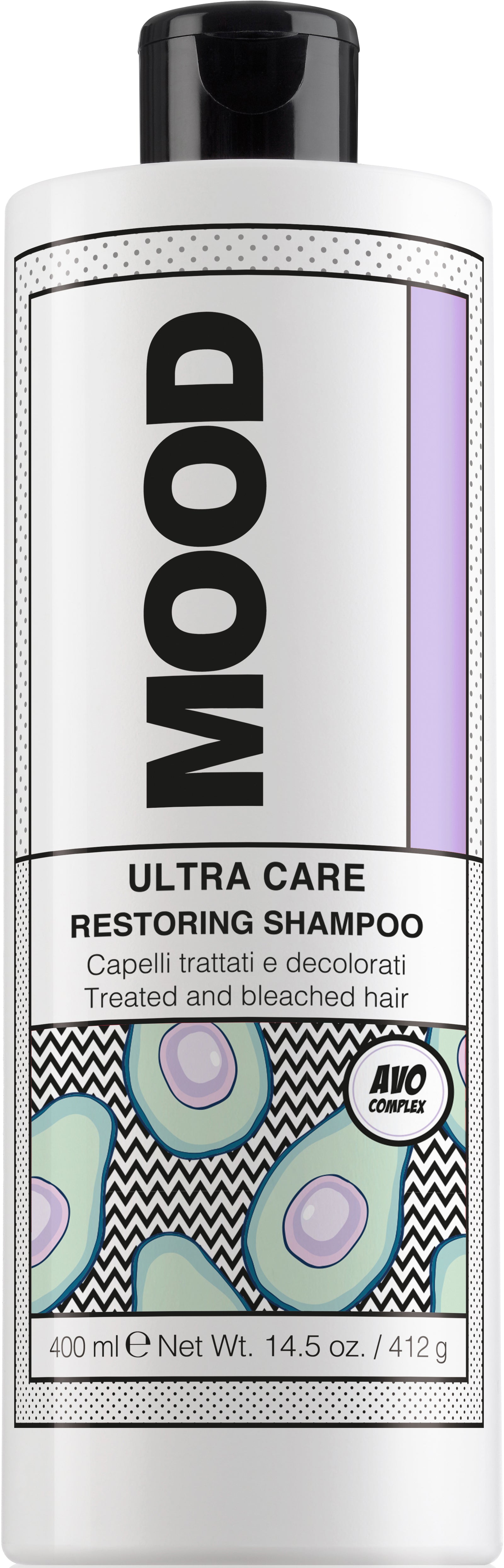 Mood ultra care restoring champu 400ml/1000ml