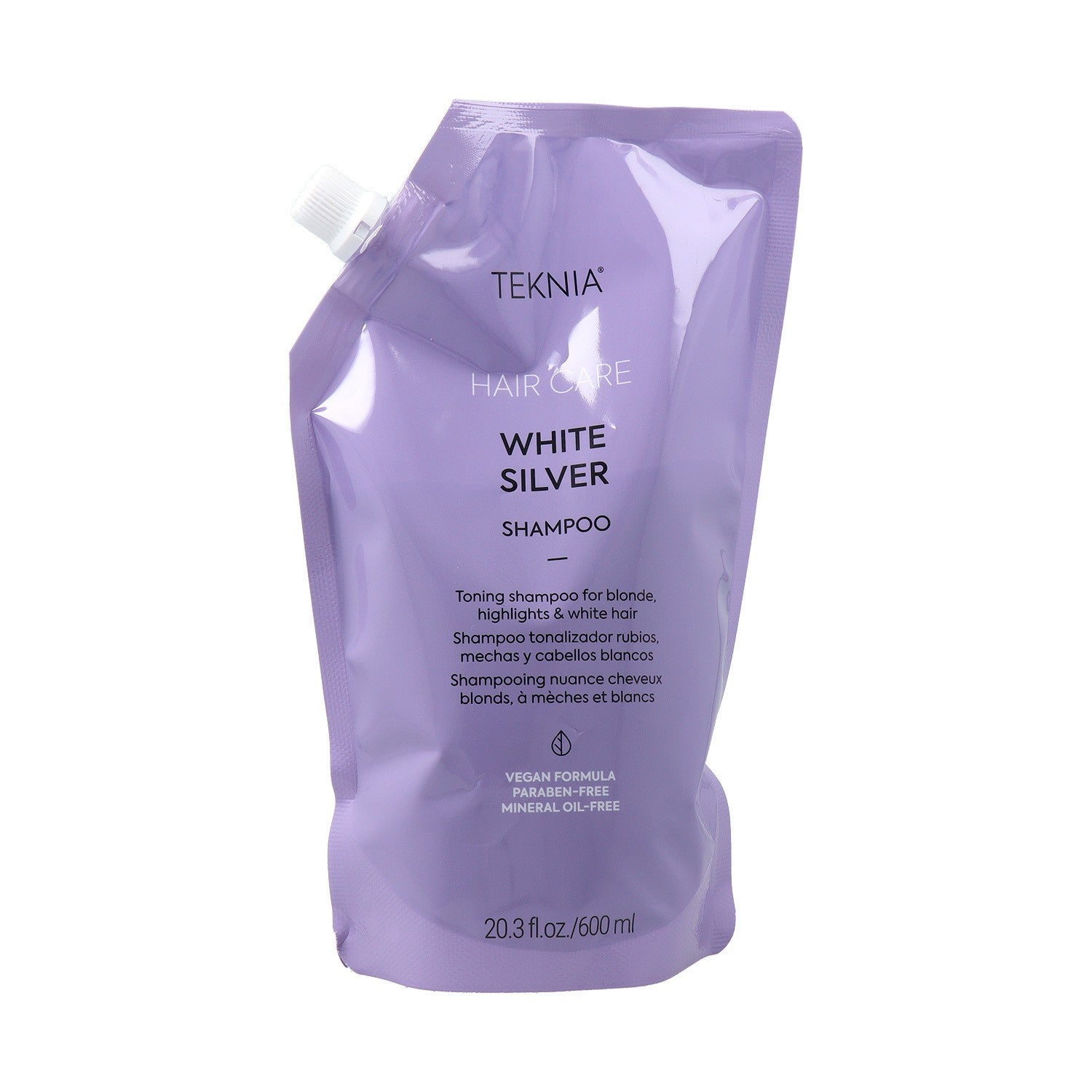 Lakme White Silver Champú tonalizador De Rubios Teknia 300/600 ml