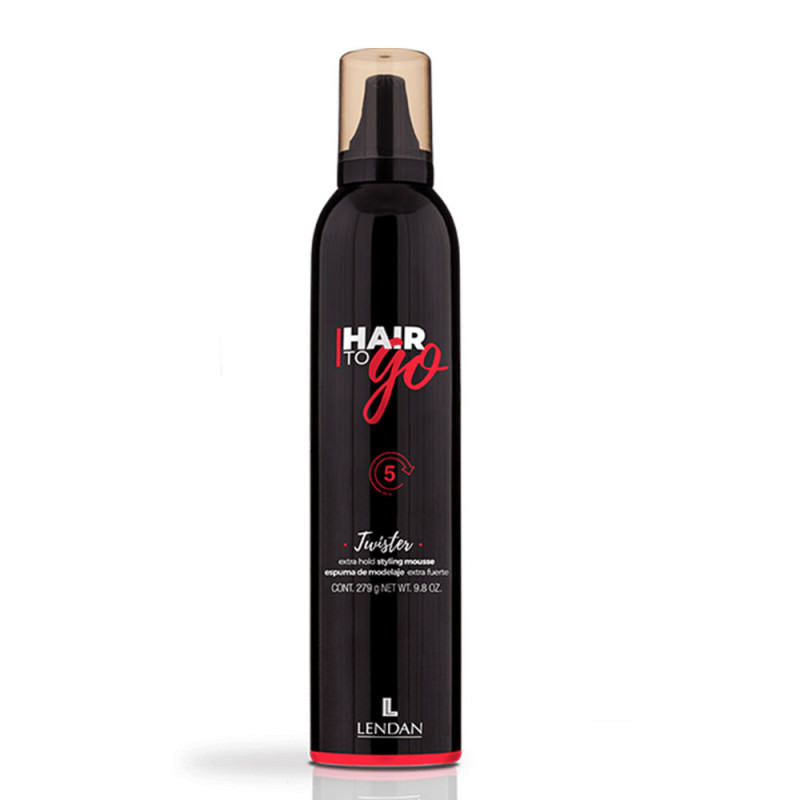 Lendan Hair To Go Twister espuma Extra Fuerte 300 ml