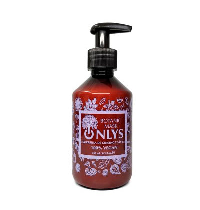 Mascarilla 100% vegan Botanic Onlys 250 ml - peluofertas 