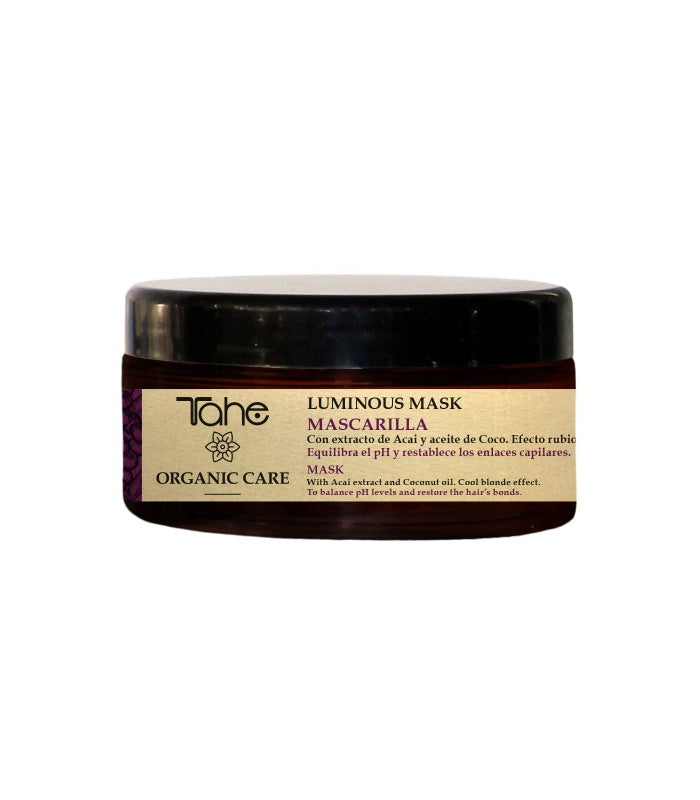 Tahe Organic Silver - Mascarilla Iluminadora Rubios - peluofertas 