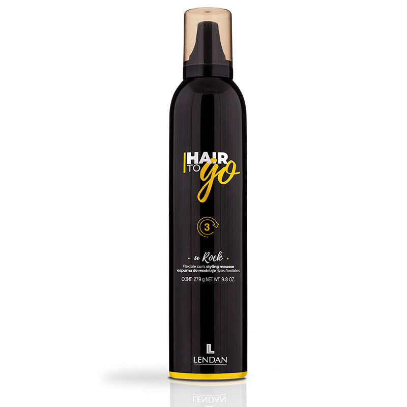 Espuma lendan hair to go  u rock fuerza 3 /  279g - peluofertas 